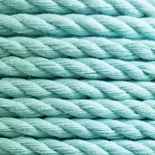 10mm Dip Dyed Cotton 3-Strand-Rope