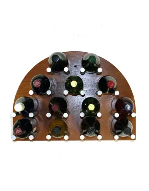 13 Bottle Wine Pins Arch Panel