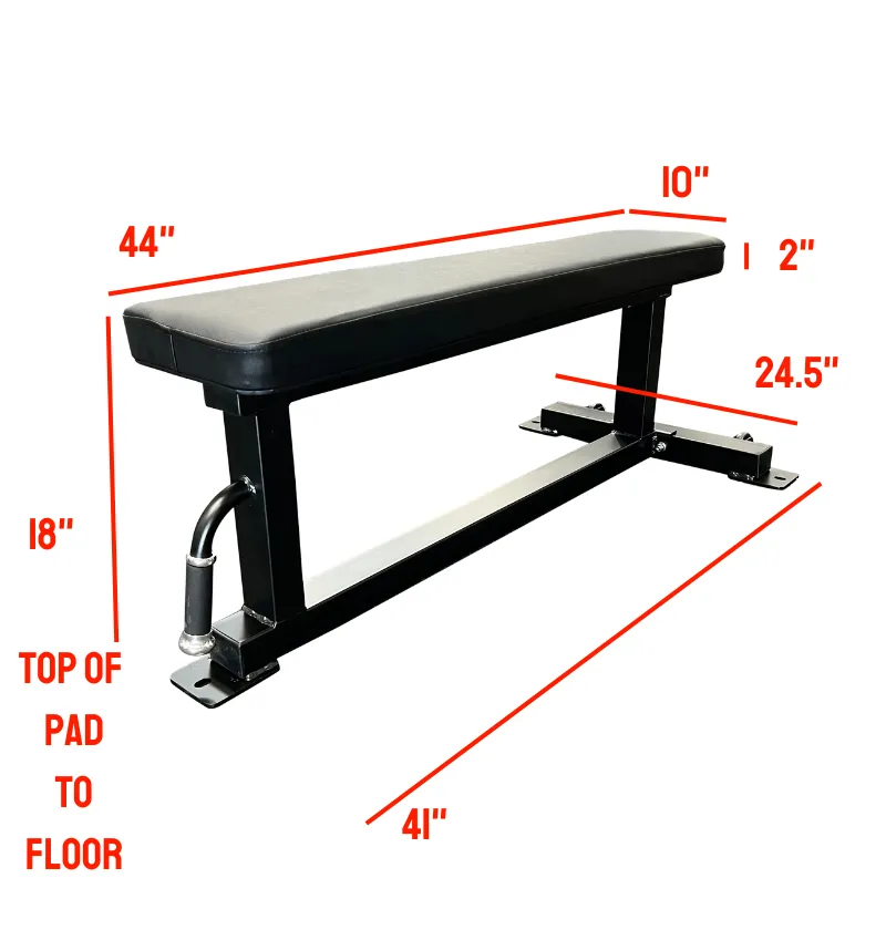 2" X 3" Flat Bench PL7327D