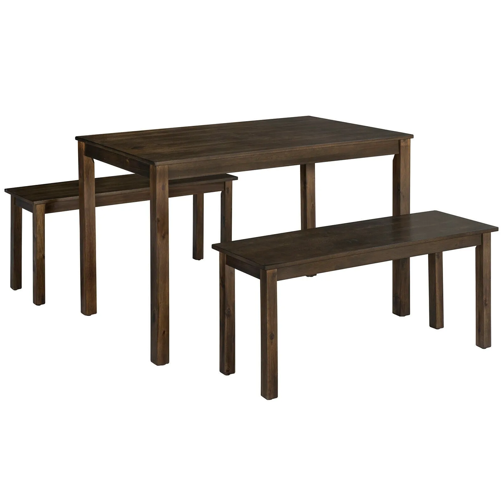 3pc Studio Collection Dining Table Set - Coffee