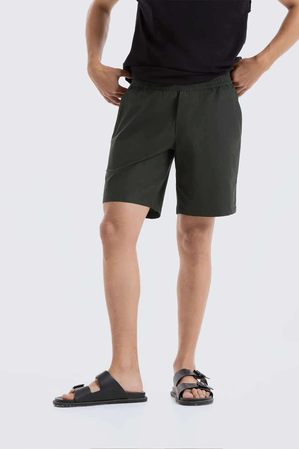 Air Olive Green Shorts