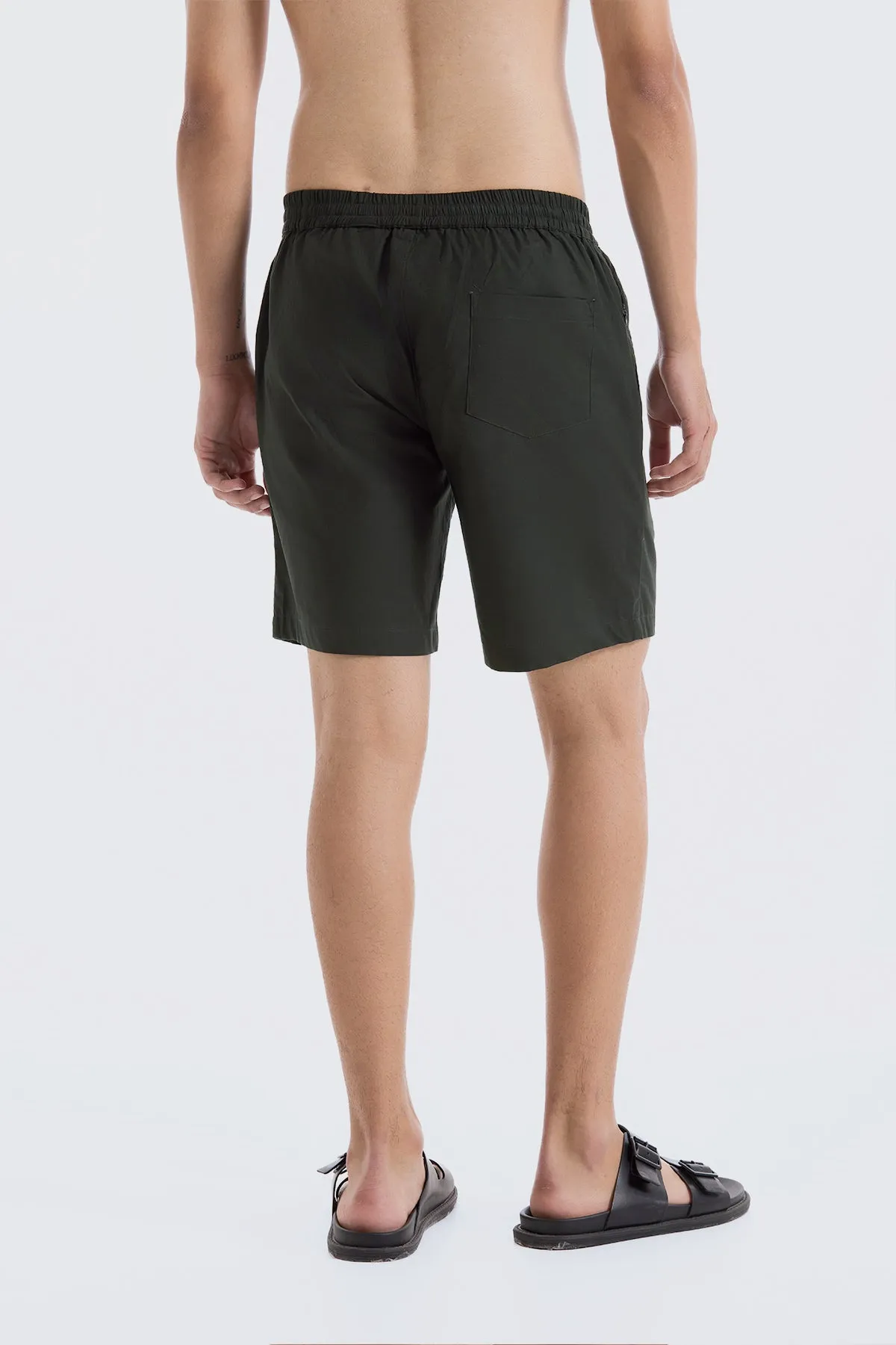 Air Olive Green Shorts