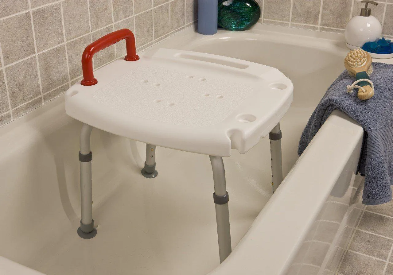 Bath Seat Dana Douglas W/ Red Handle