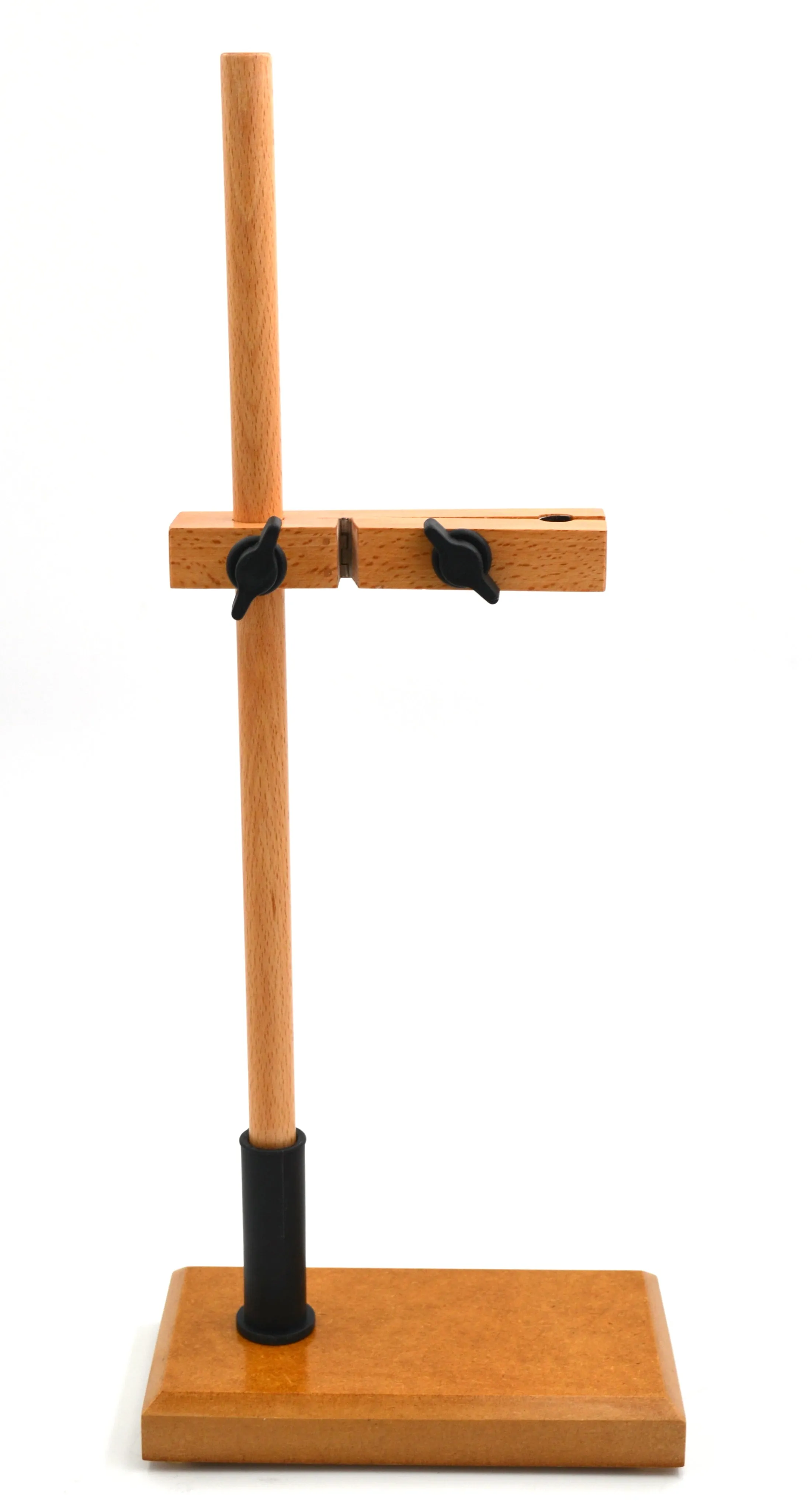 Burette Stand - Single, made of seasoned hardwood