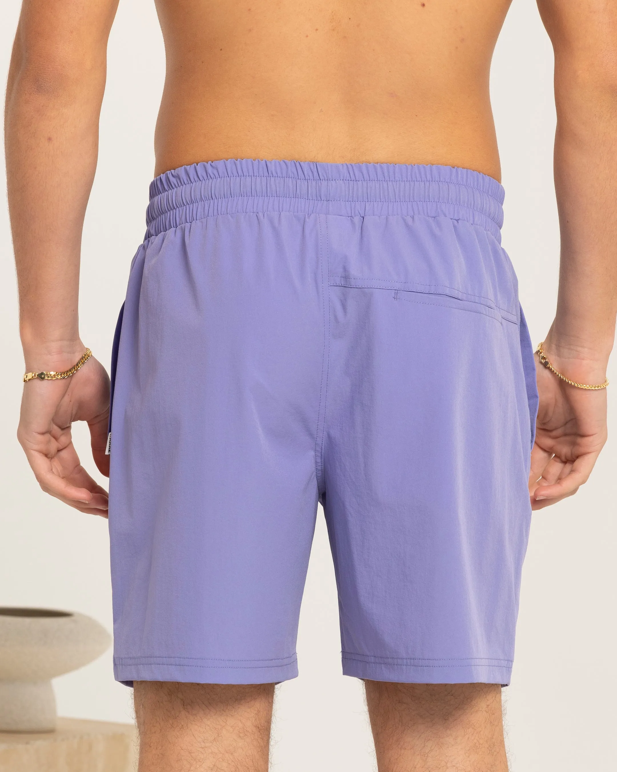 Carre Wave Shorts Purple