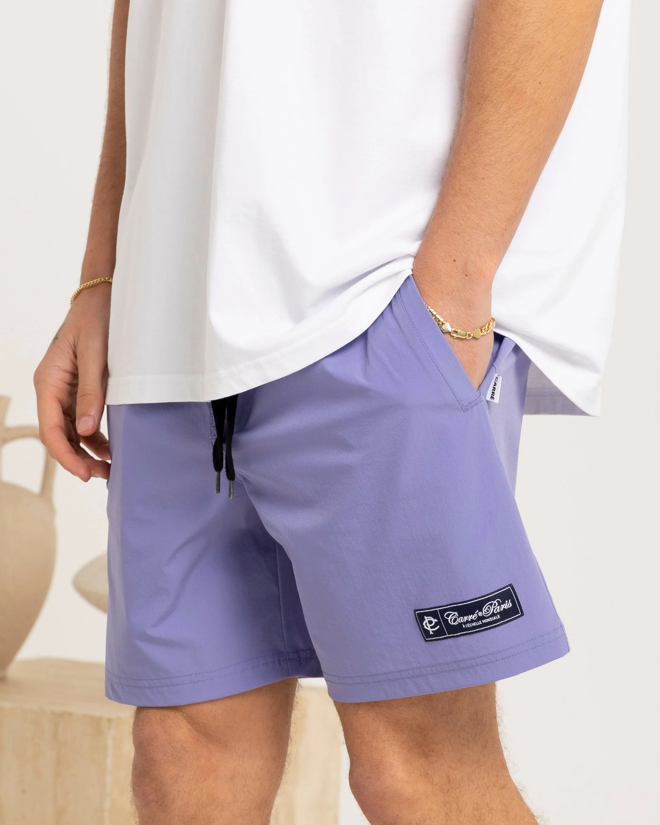 Carre Wave Shorts Purple