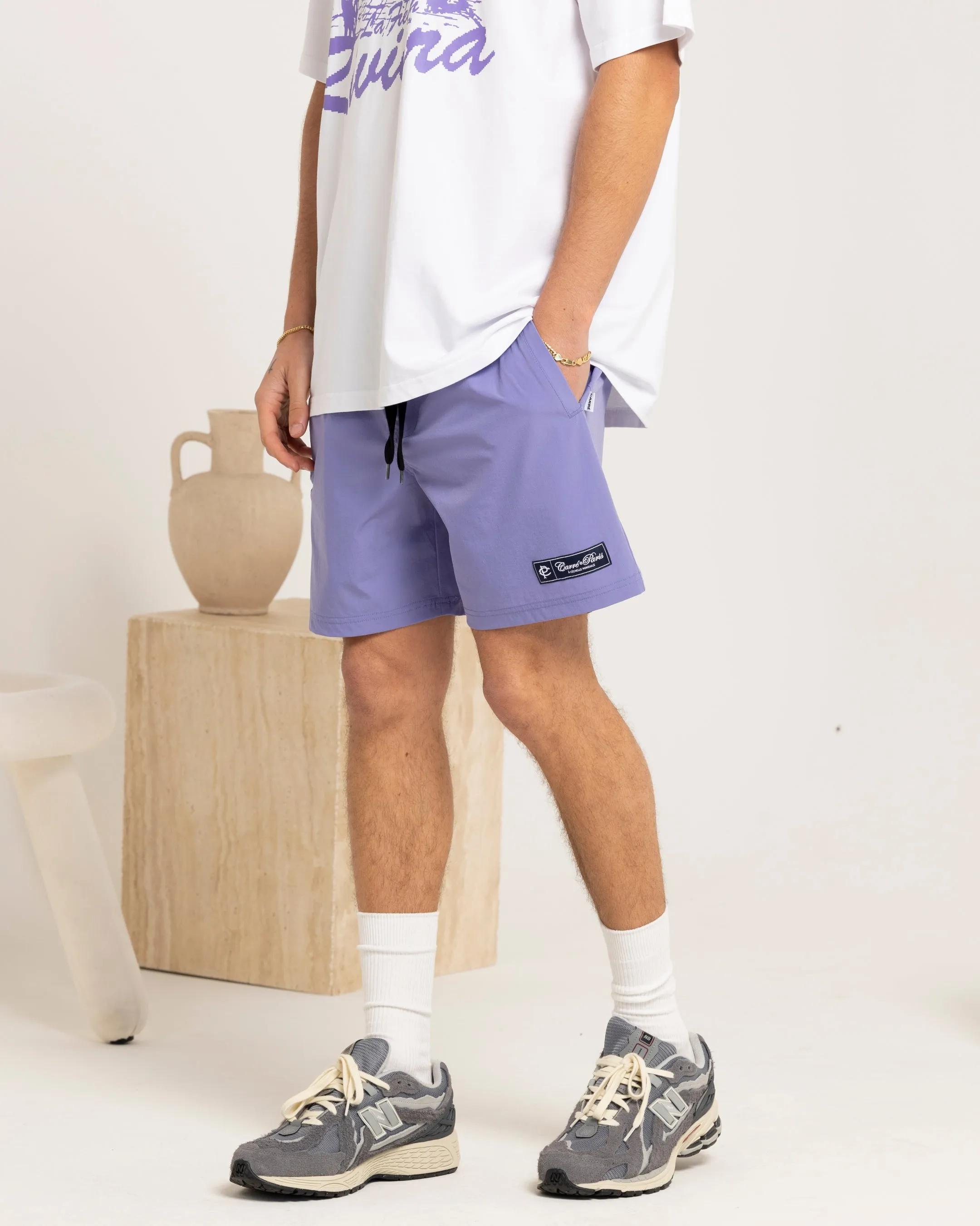 Carre Wave Shorts Purple