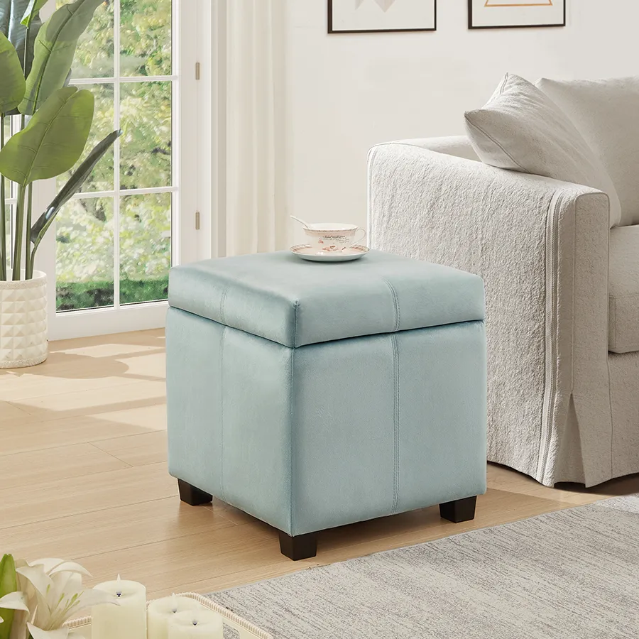 Chrisley Fabric Storage Ottoman