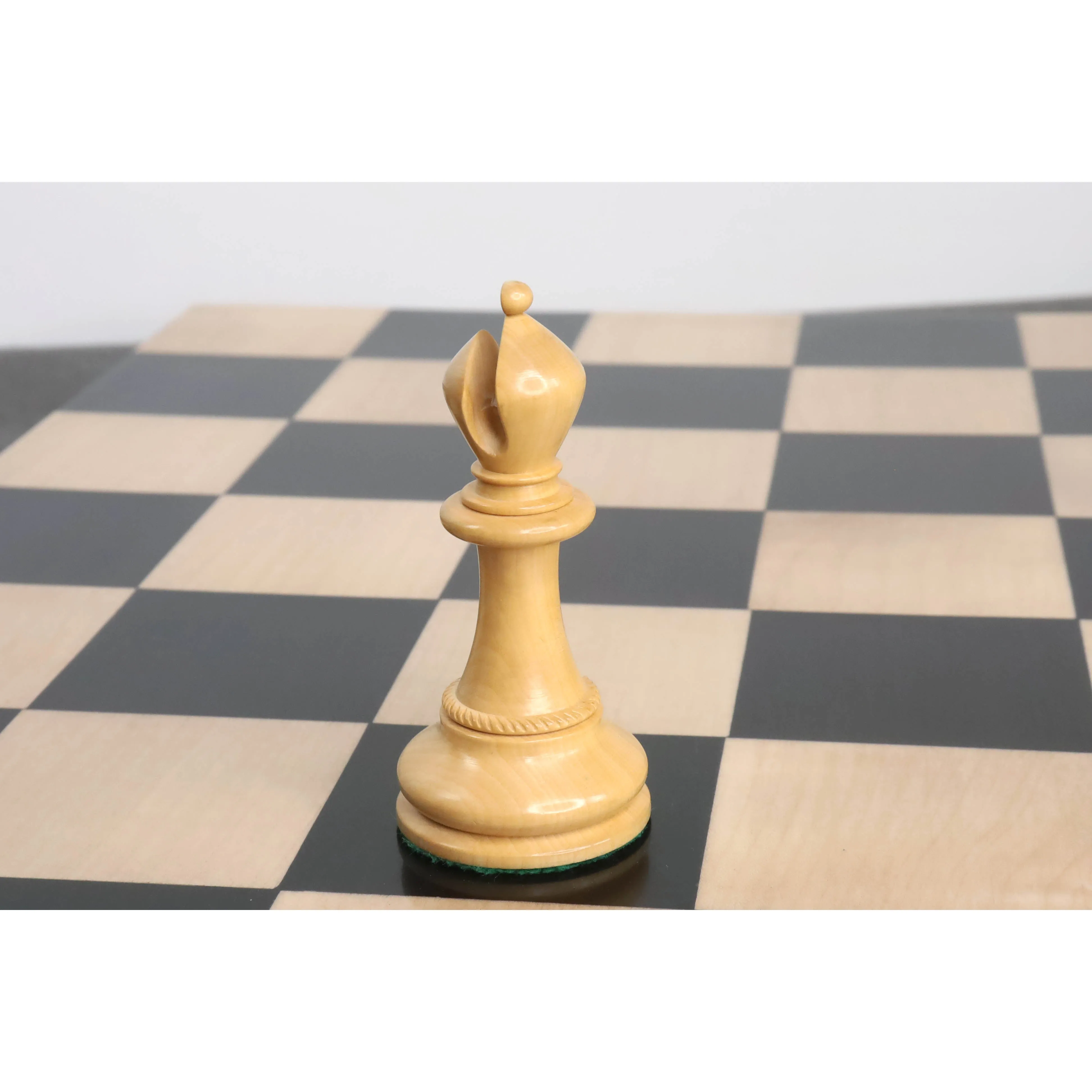 Combo of 4.5" Imperator Luxury Staunton Chess Set - Pieces in Ebony Wood with Board and Box