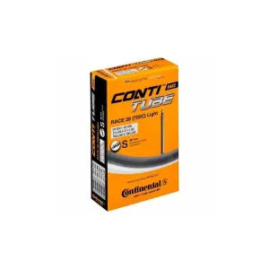 CONTINENTAL Inner Tube Race Light 28 700x20/25 Presta 80mm - Black