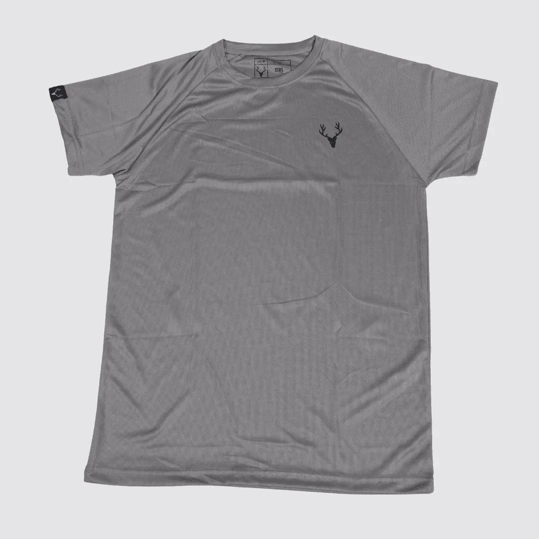 Dri-Fit Apex Raglan Tee 2.1 (SILVER GREY)