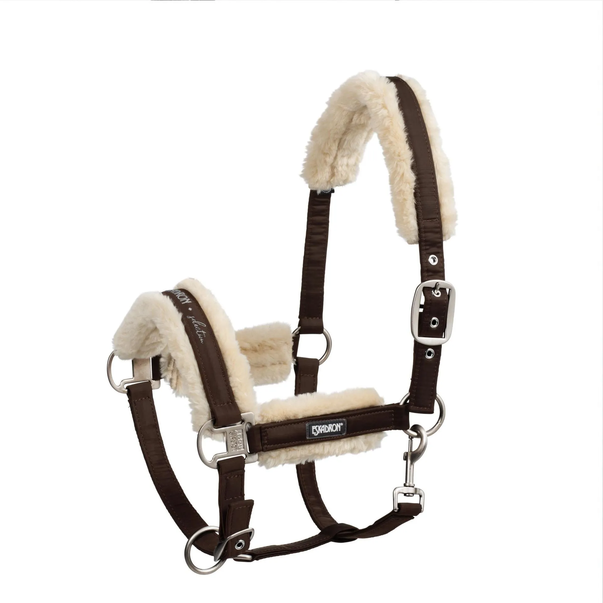 Eskadron Faux Fur Pin Buckle Head Collar