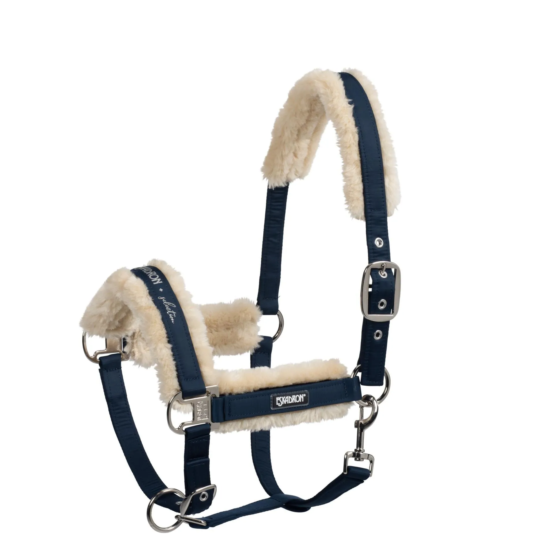 Eskadron Faux Fur Pin Buckle Head Collar