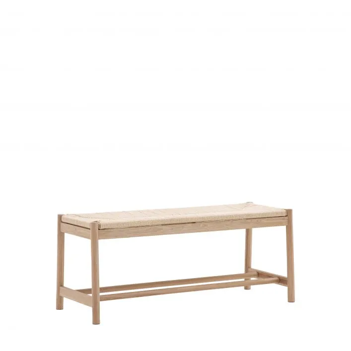 Eton Rope Bench - Natural