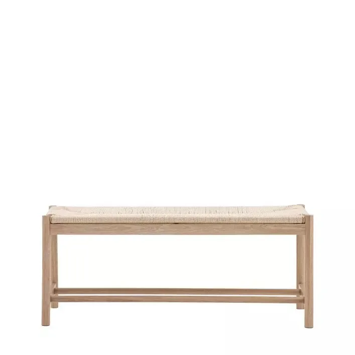 Eton Rope Bench - Natural