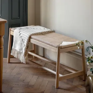 Eton Rope Bench - Natural