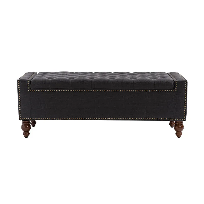 Eugen Upholstered Flip Top Storage Bench