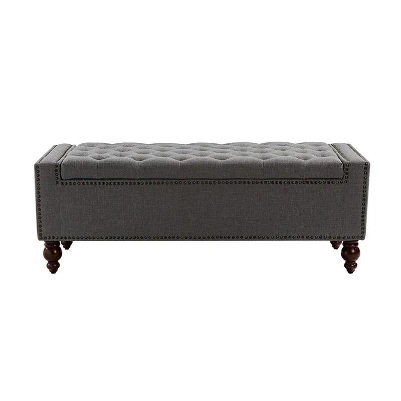 Eugen Upholstered Flip Top Storage Bench