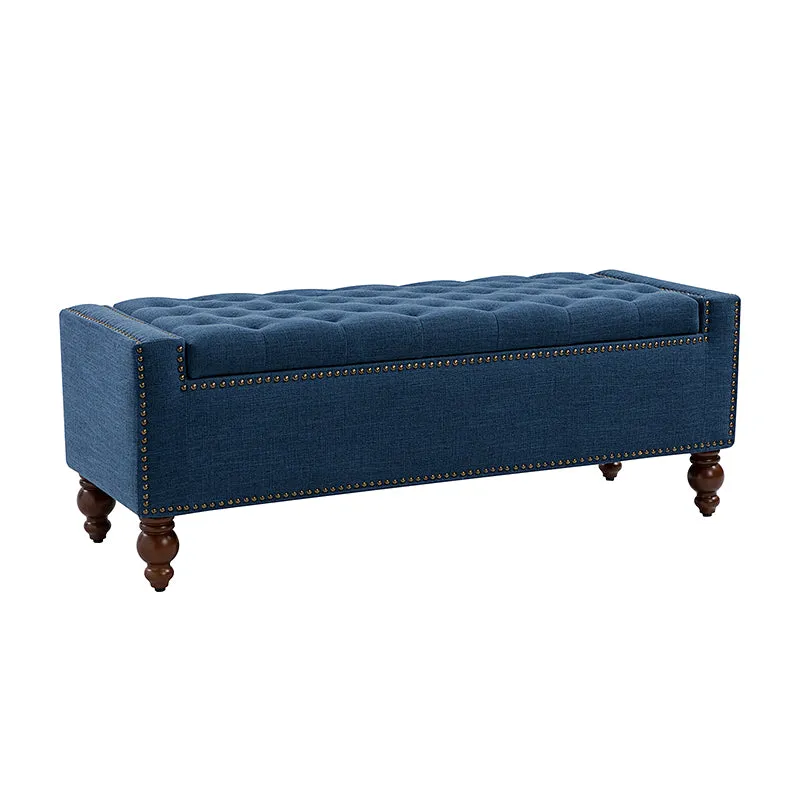 Eugen Upholstered Flip Top Storage Bench