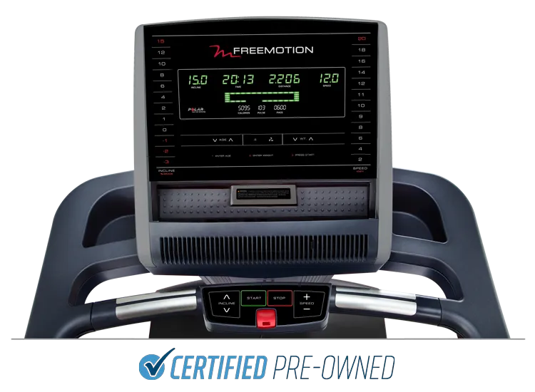 FreeMotion t11.3 Reflex Treadmill (Orangetheory® Fitness Edition)