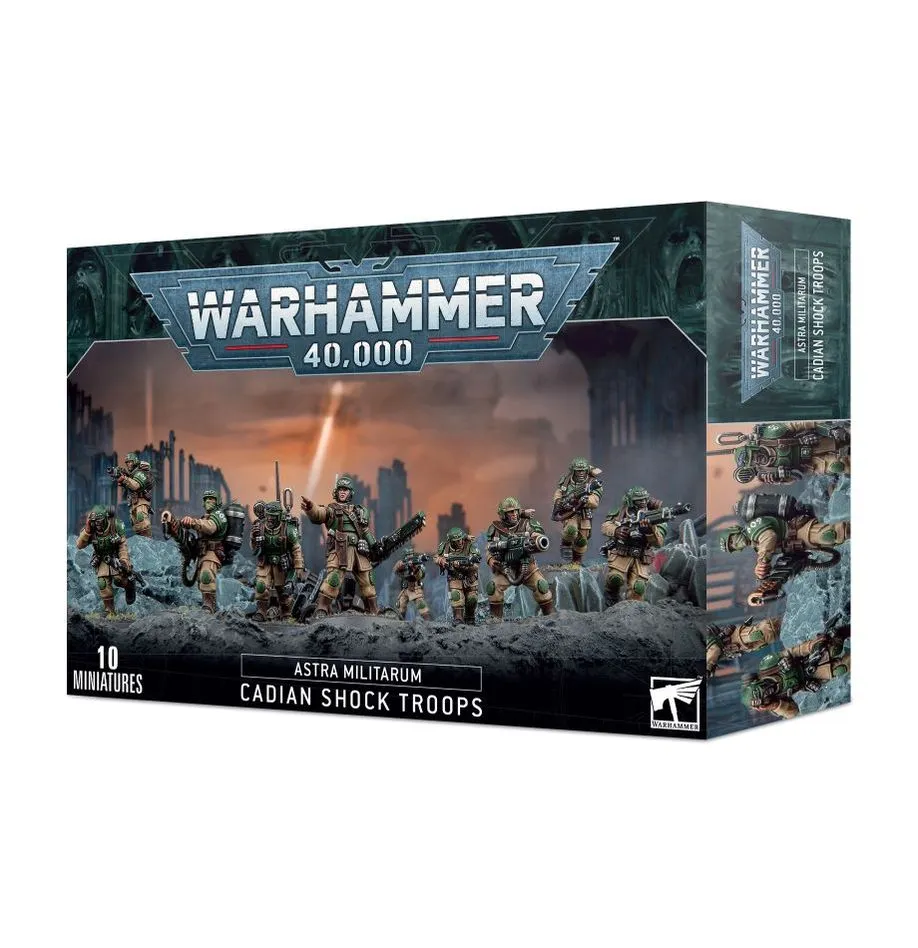 Games Workshop Warhammer 40,000: Astra Militarum Cadian Shock Troops