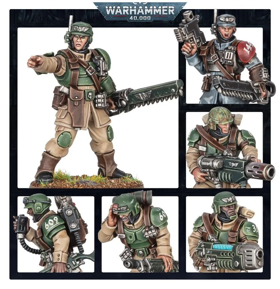 Games Workshop Warhammer 40,000: Astra Militarum Cadian Shock Troops