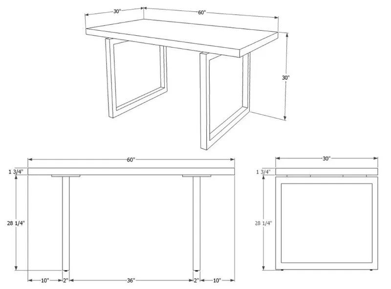 GAX 30 Writing Table