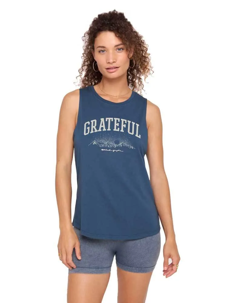 Grateful Jade Muscle Tank