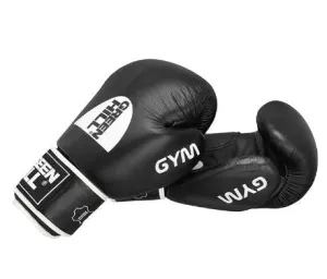 GREENHILL GYM PROFESSIONAL TRAINING MUAY THAI BOXING GLOVES Velcro Closure 8-14 oz Black