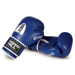 GREENHILL GYM PROFESSIONAL TRAINING MUAY THAI BOXING GLOVES Velcro Closure 8-14 oz Blue