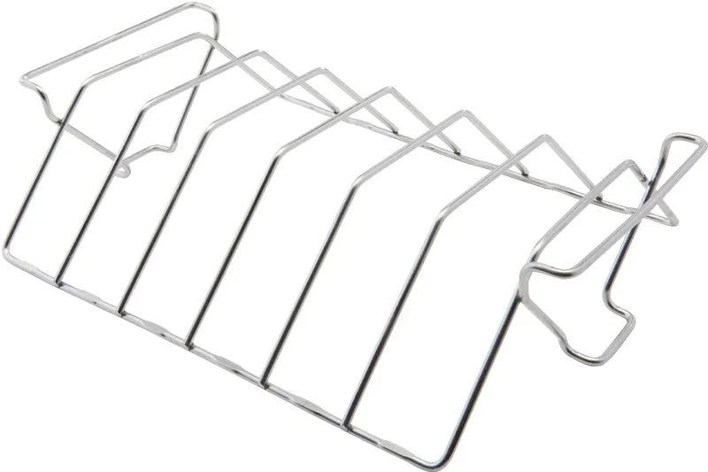 GrillPro 41616 Rib and Roast Rack, Stainless Steel :EA: QUANTITY: 1