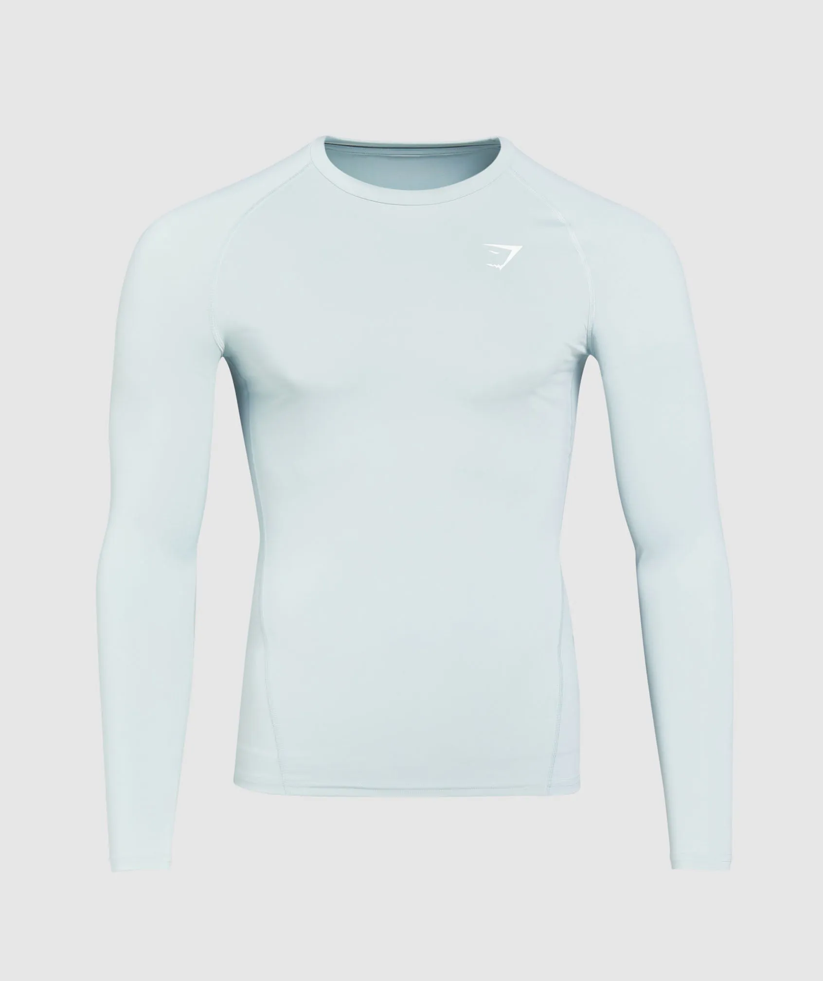 Gymshark Element Baselayer Long Sleeve T-Shirt - Cool Blue