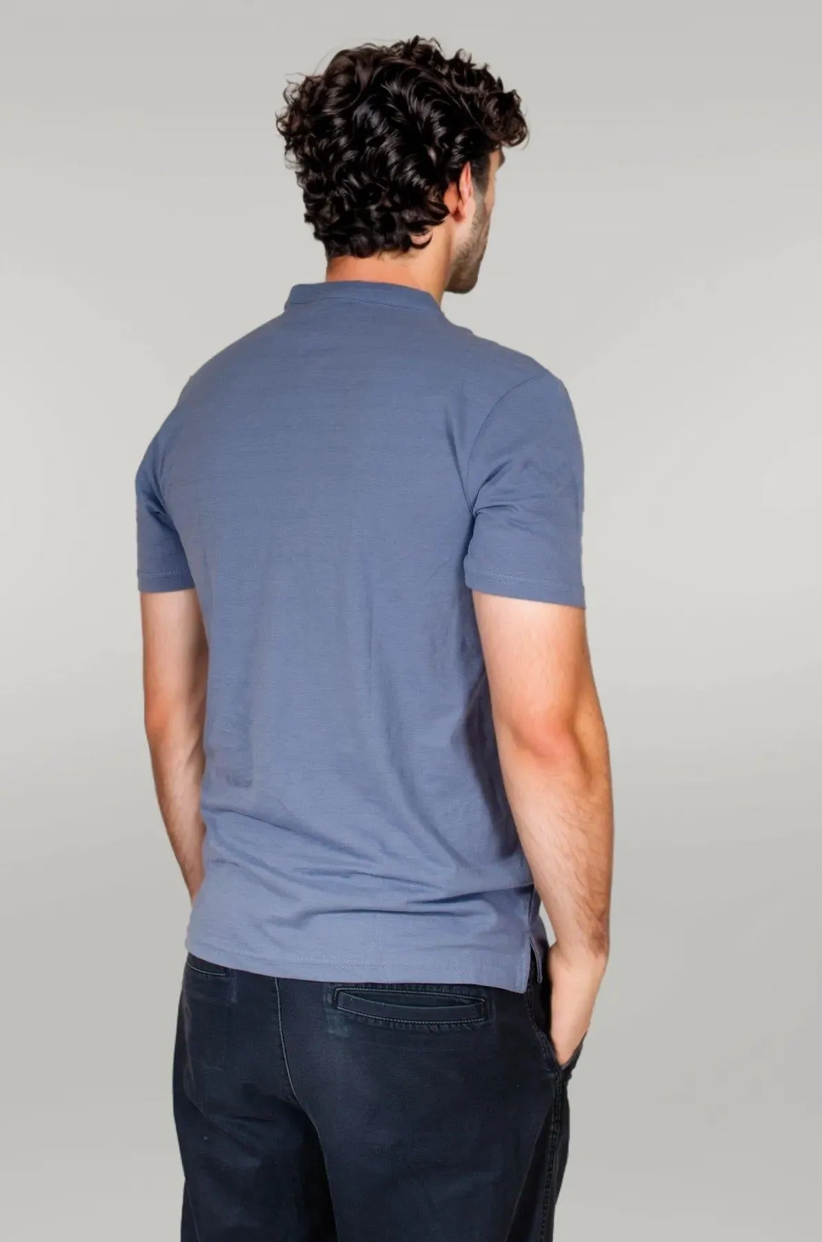 Henley T-Shirt Top