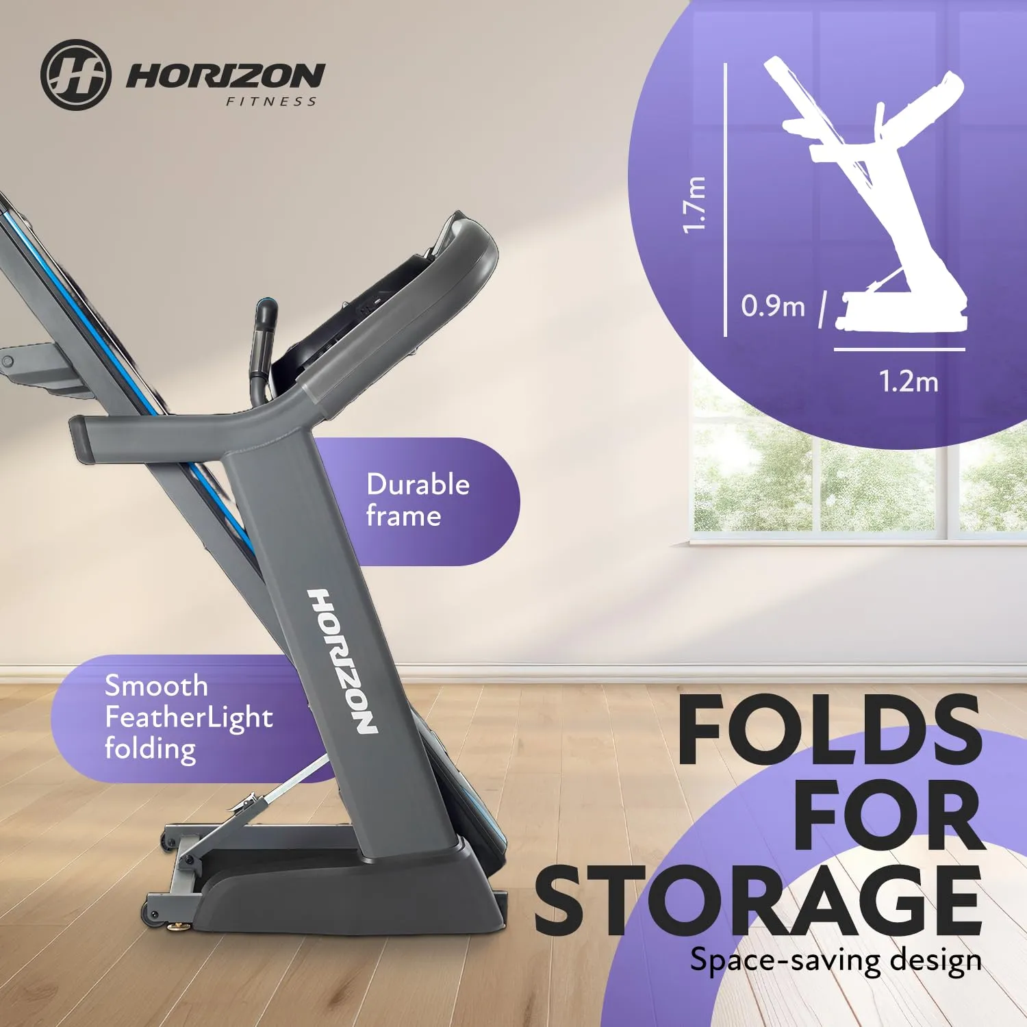 Horizon 7.4AT @Zone Treadmill