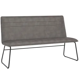 Huxley Banquette, Dawn Grey