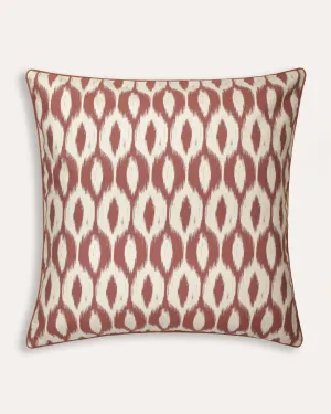 Ikat Outdoor Cushion - Pink