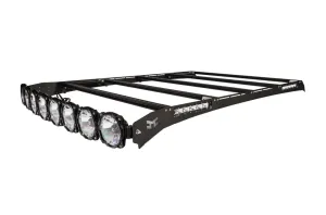 KC Hilites M-Rack 50" Gravity® LED Pro6 Roof Rack System- Side Blackout Plates - 2015  F150/Raptor (SuperCab)