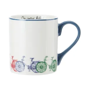 KitchenCraft Mikasa Can Mug Bikes 280ml