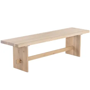 Linus Bench, Light Oak