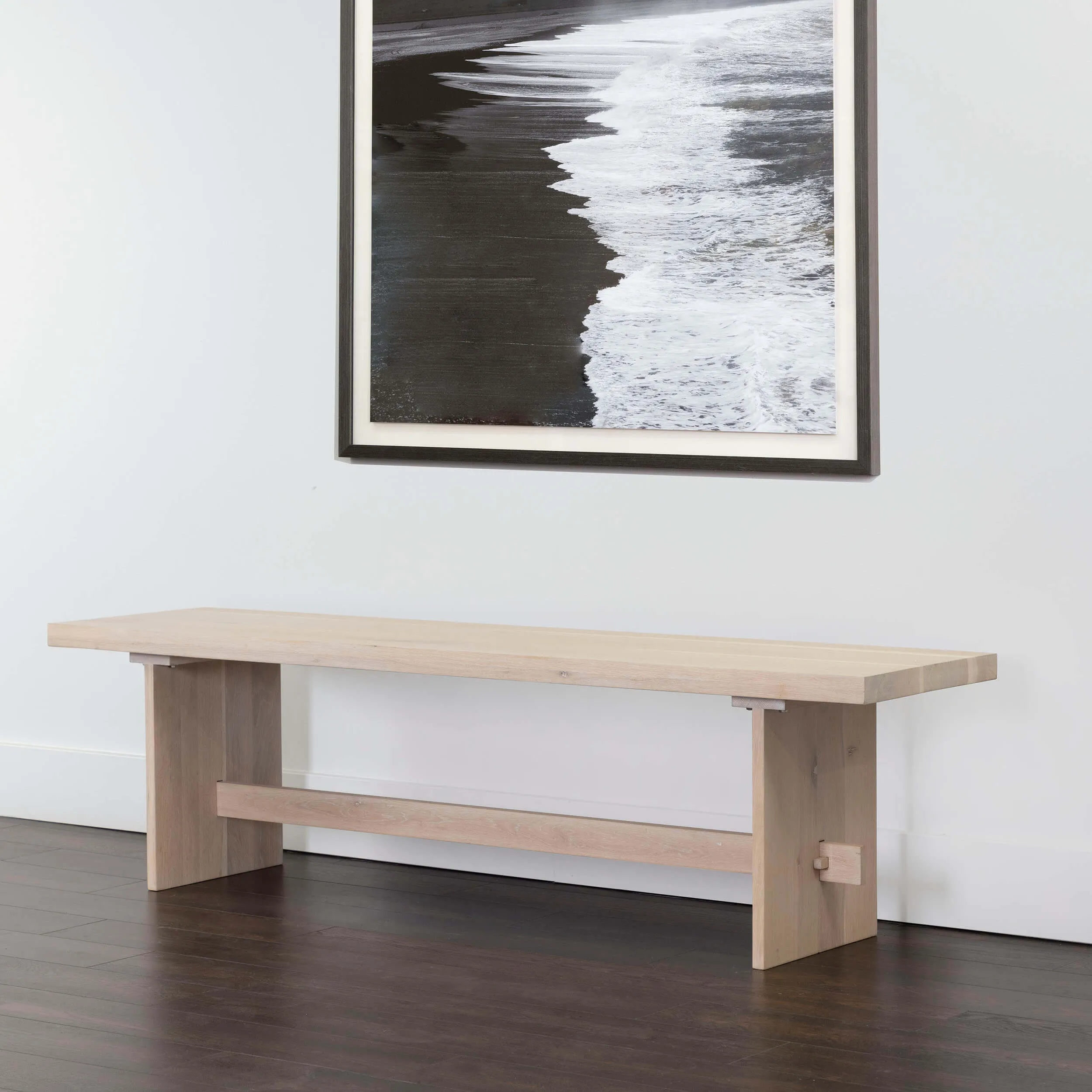 Linus Bench, Light Oak