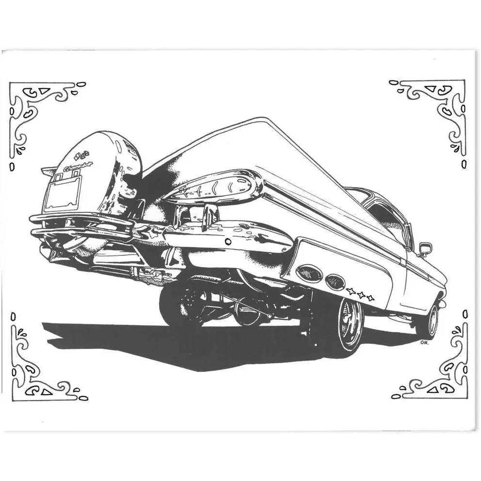 Lowrider Coloring Book