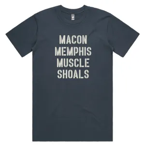 Macon, Memphis, Muscle Shoals T-Shirt