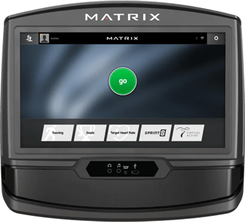 Matrix TF50 Folding Treadmill with XIR Console