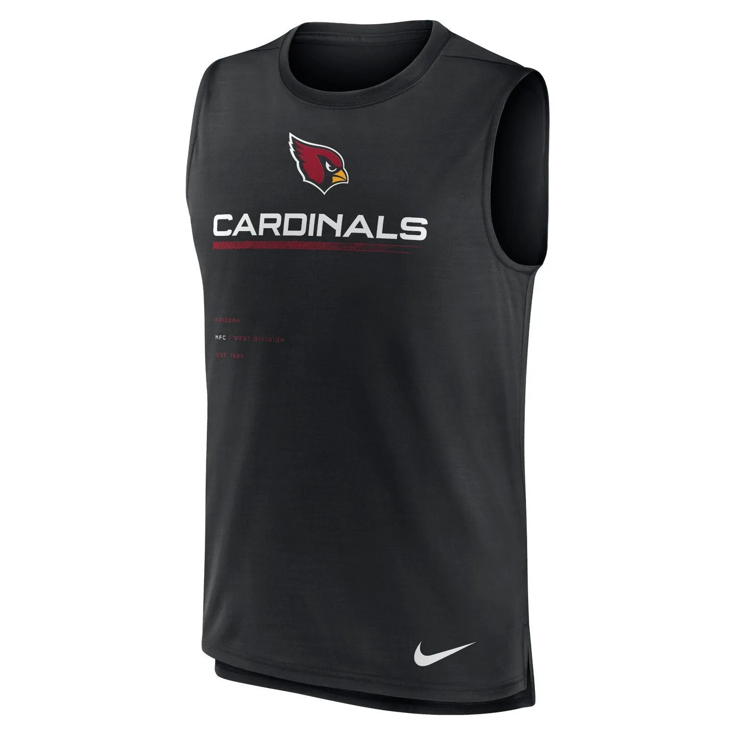 Men's Arizona Cardinals Muscle Trainer Nike Tank Top