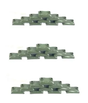 Military Green Sandbags Building Blocks Accessories x 30 | General Jim's Toys