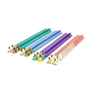 Multi-Color Acrylic Mahjong Racks 18" - Set of 4 (Racks Only Set)