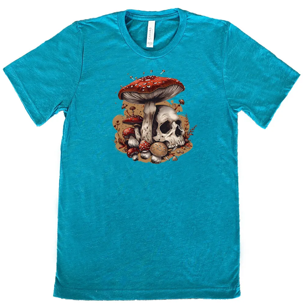 Mushroom Skull Shirt Unisex