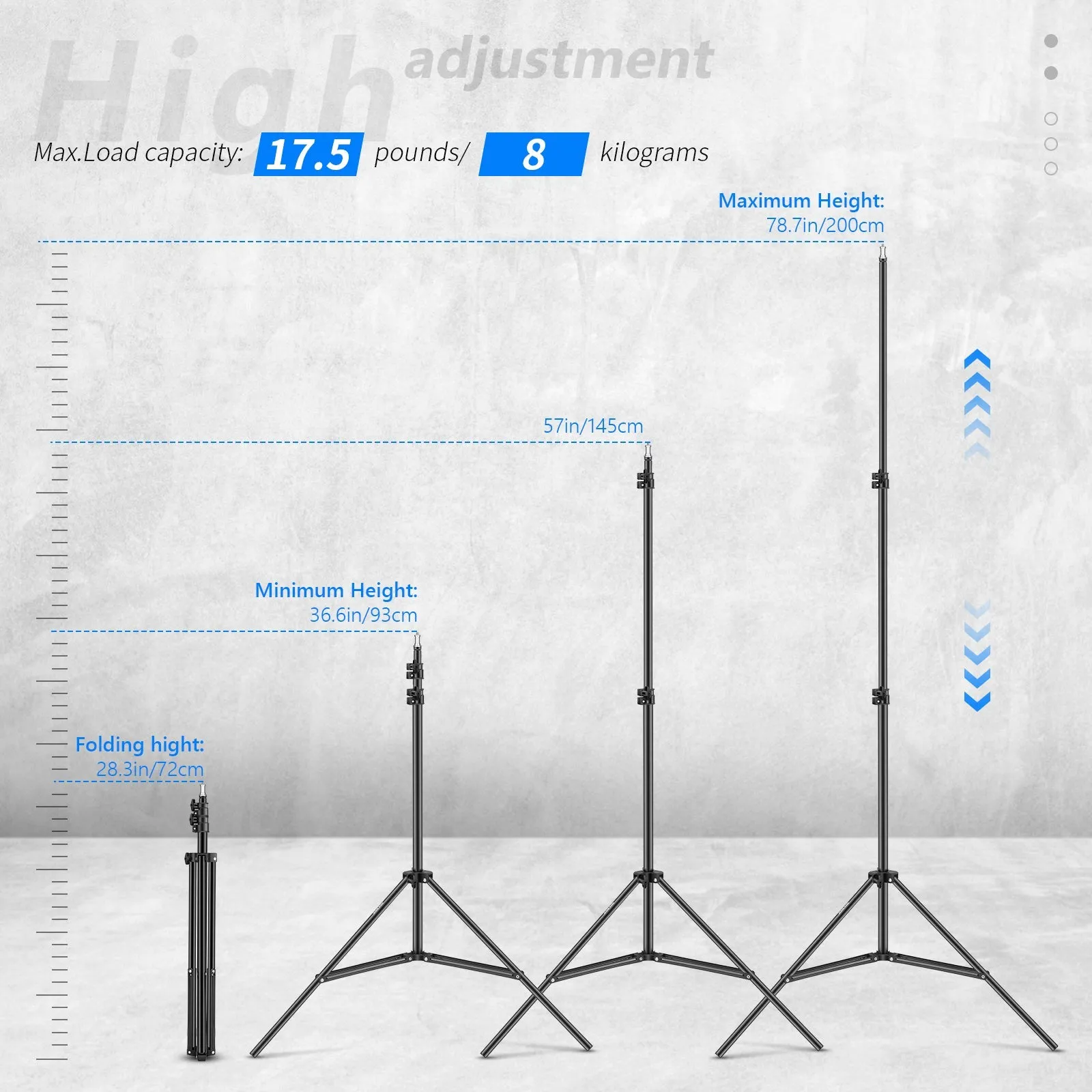 NEEWER ST-200 200cm Photography Light Stand