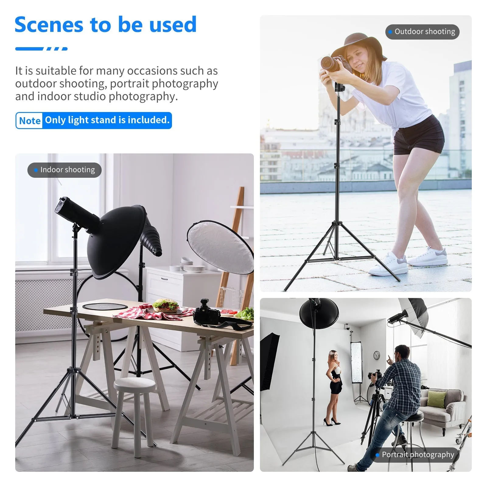 NEEWER ST-200 200cm Photography Light Stand