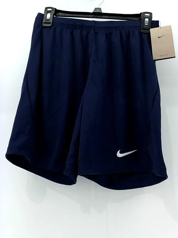 Nike Men's Park III Navy Shorts Small Dri FIT Athletic Wear